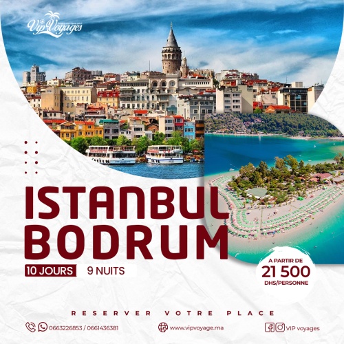 Istanbul et Bodrum – 10 Jours
